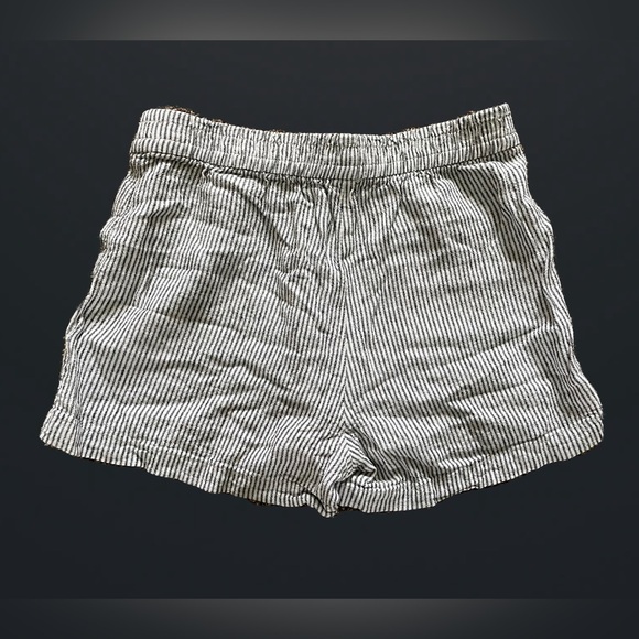 J. Crew High Waist Blue and White Shorts - Picture 2 of 4